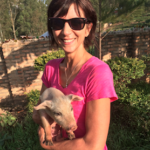 pig deliver delivery melanie mitchell-epp mitchell home of hope homeofhope animal project goat rwanda africa 