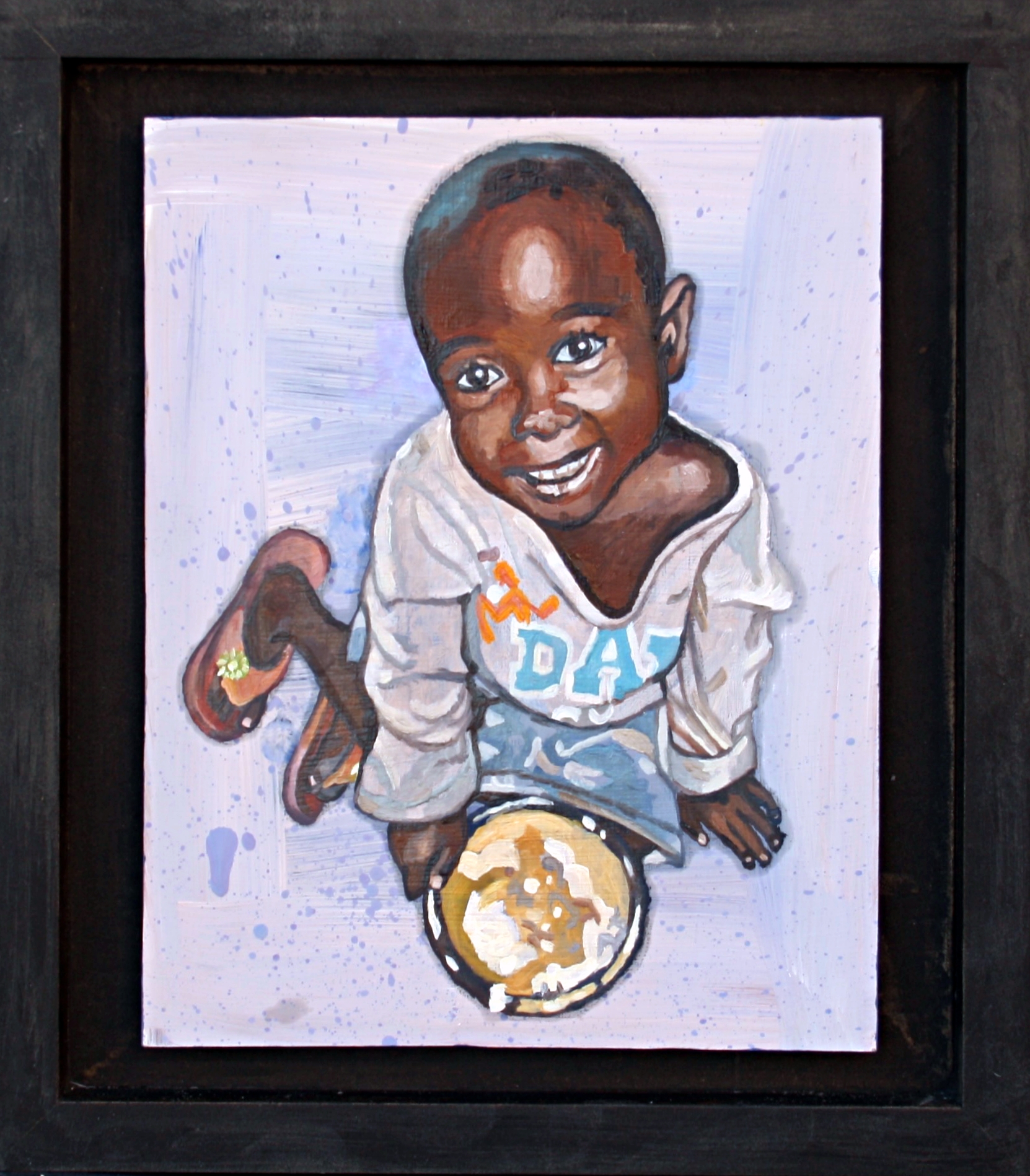 school art artist geoff phillips maple creek feeding program food meal home of hope images children africa rwanda kenya india child baby dream centre alberta canada paint painting 