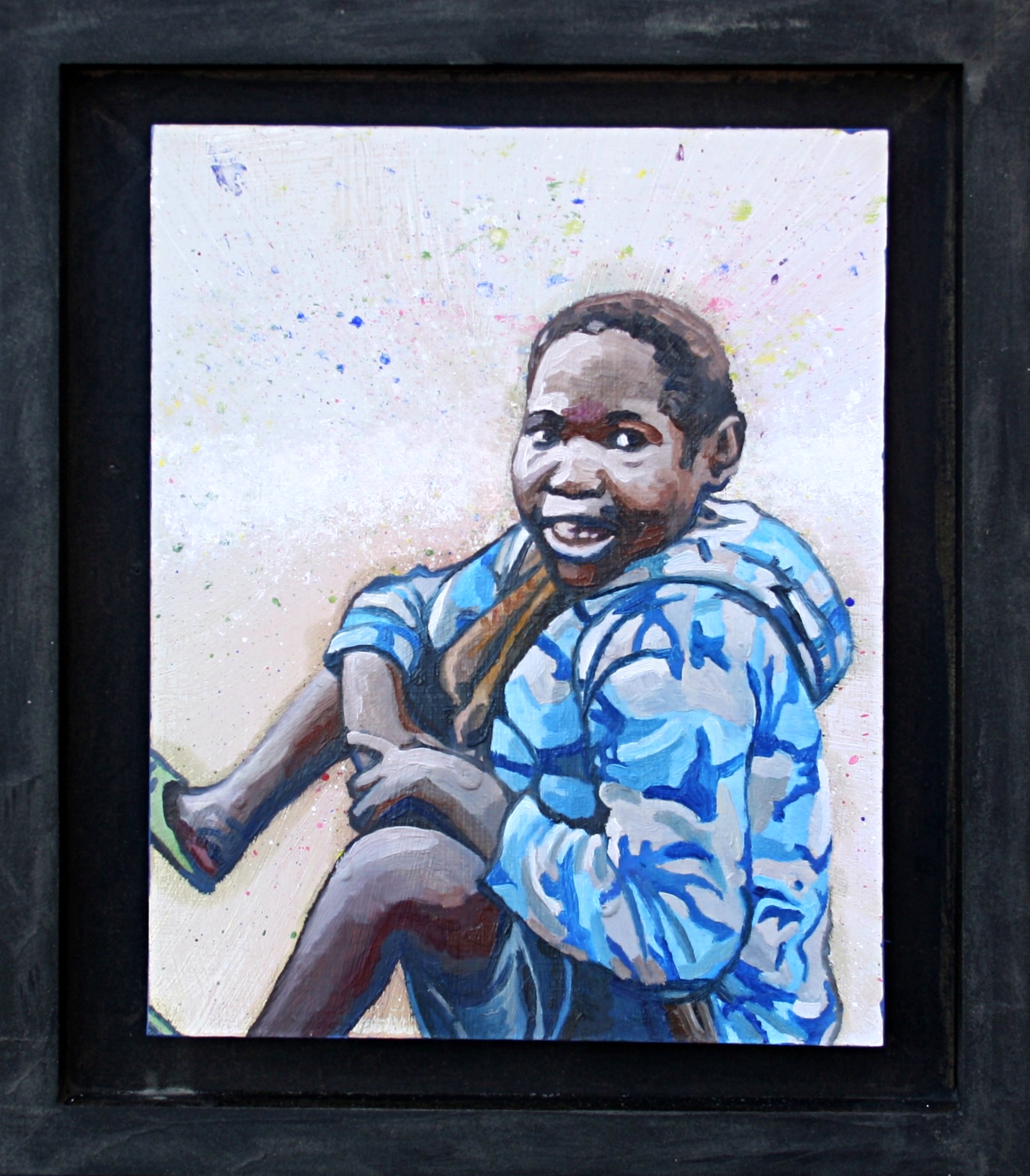 school art artist geoff phillips maple creek home of hope images children africa rwanda kenya india child baby dream centre alberta canada paint painting 