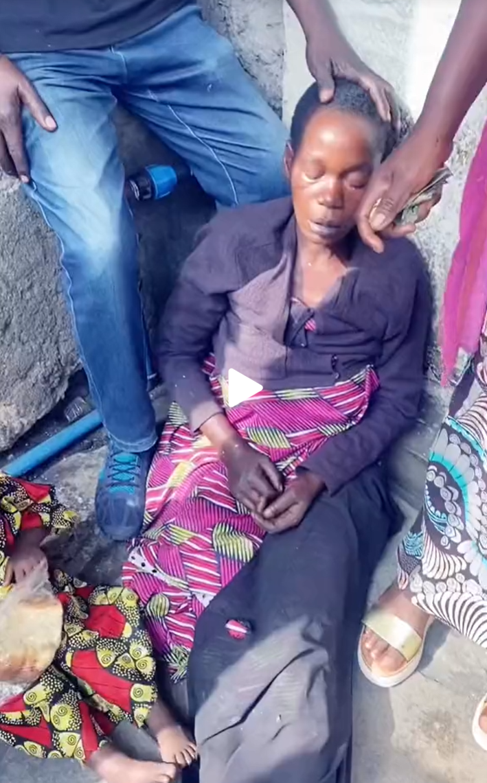 viral video report christian woman collapsed