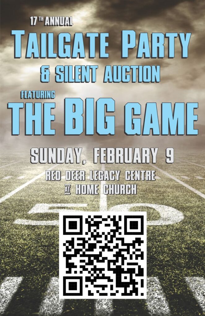 tailgate party 2025 silent auction red deer home church buffet charity