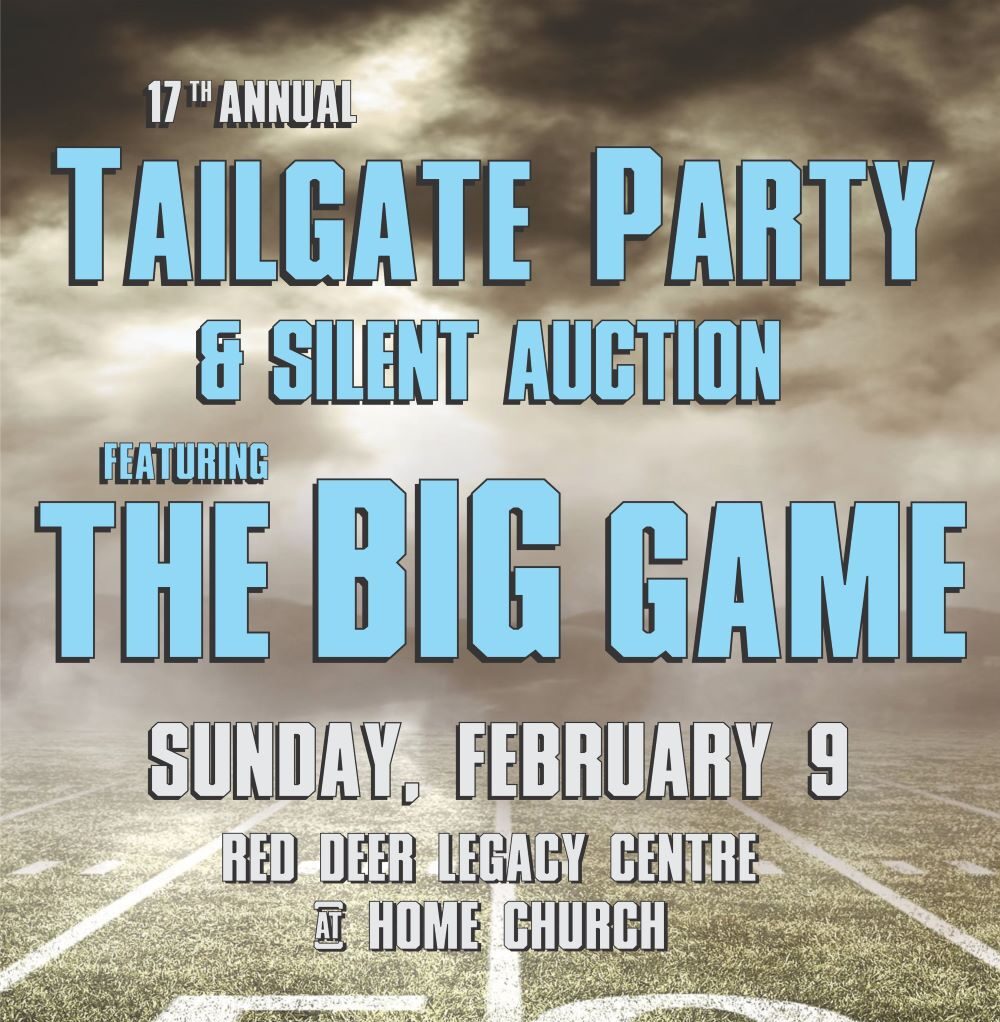 tailgate party 2025 silent auction red deer home church buffet charity