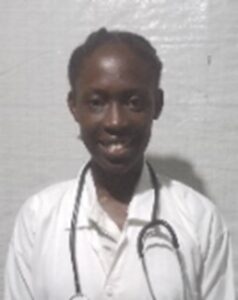 Anita nurse sponsored girl from rwanda serving medically in DRCongo