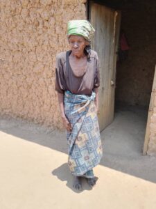 elderly woman Pascasie rwanda 